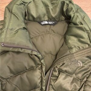 The North Face Olive Quilted Jacket